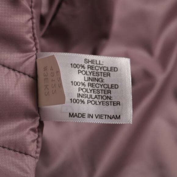 Orvis Recycled Drift Gray Puffer Vest PrimaLoft Full Zip Lightweight Size M - Picture 9 of 10